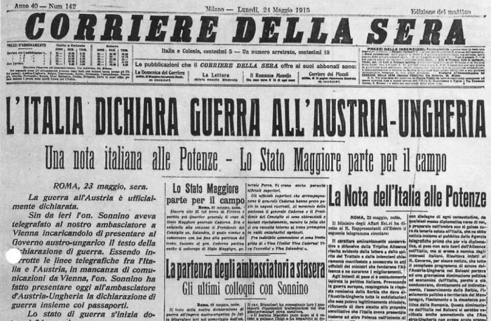 La prima guerra mondiale nelle novelle di Pirandello