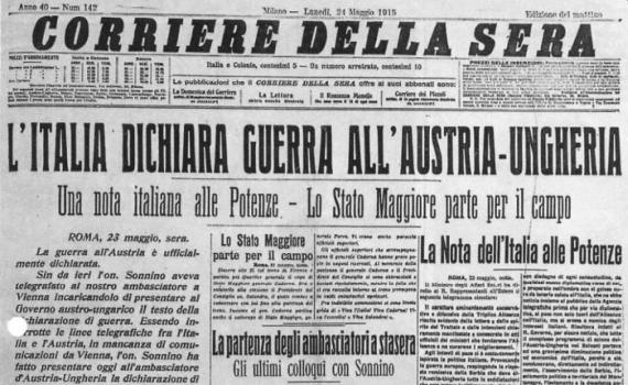 La prima guerra mondiale nelle novelle di Pirandello: una presenza rimossa