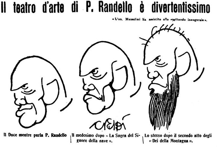 C'era Mussolini: Pirandello e il Teatro d'Arte